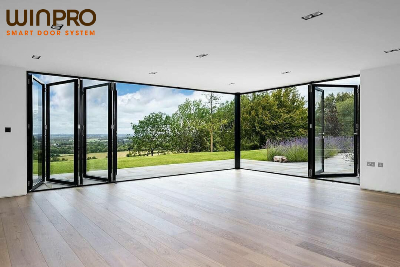 Các mẫu cửa xếp trượt bền, đẹp và hiện đại nhất hiện nay