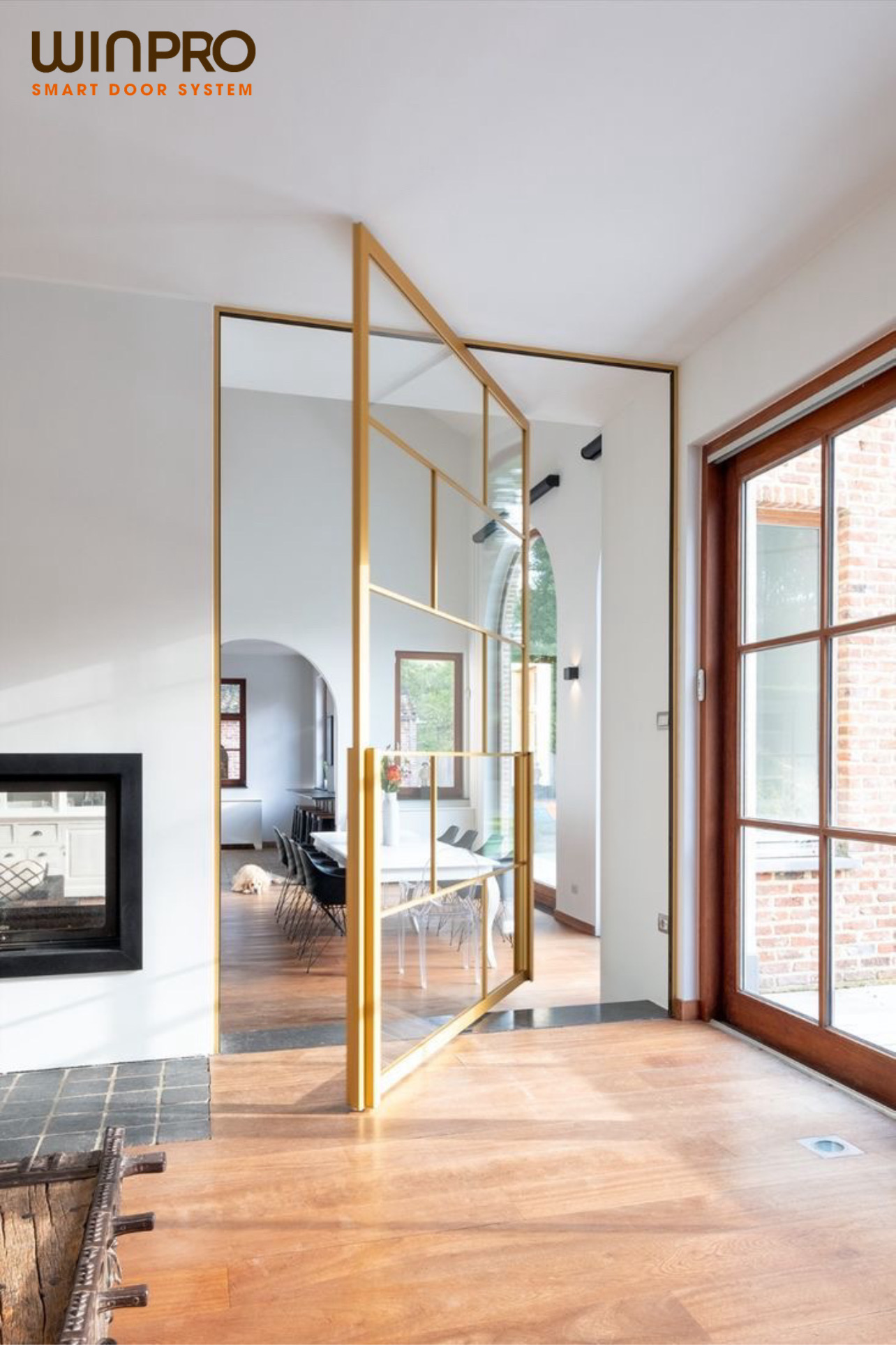 CỬA MỞ XOAY 2 CHIỀU PATIO: Thiết Kế Thông Minh Đem Lại Sự Thuận Tiện Cho Bạn