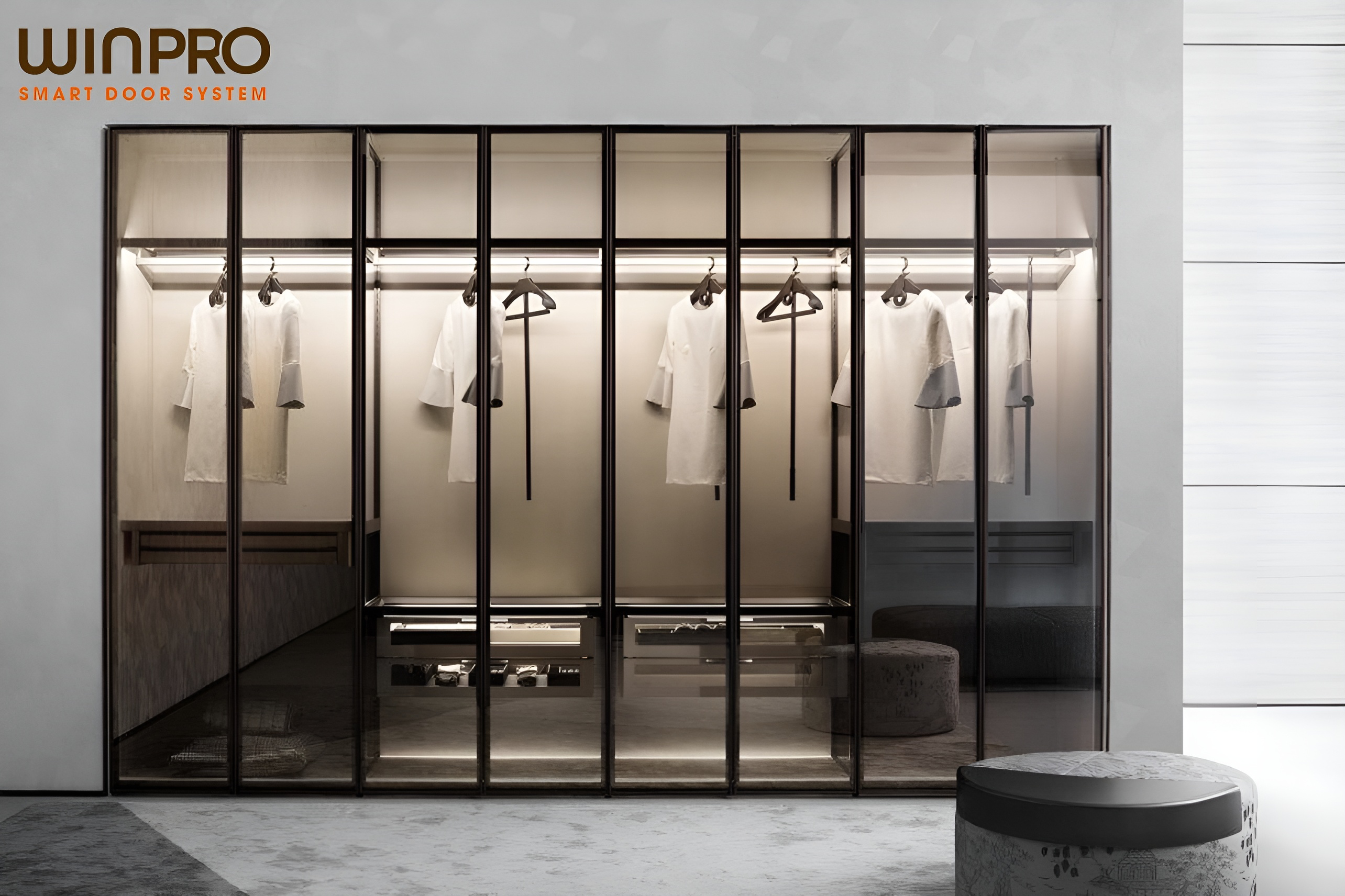 TỦ CÁNH KÍNH - TỦ QUẦN ÁO NHÔM KÍNH - TỦ TRƯNG BÀY