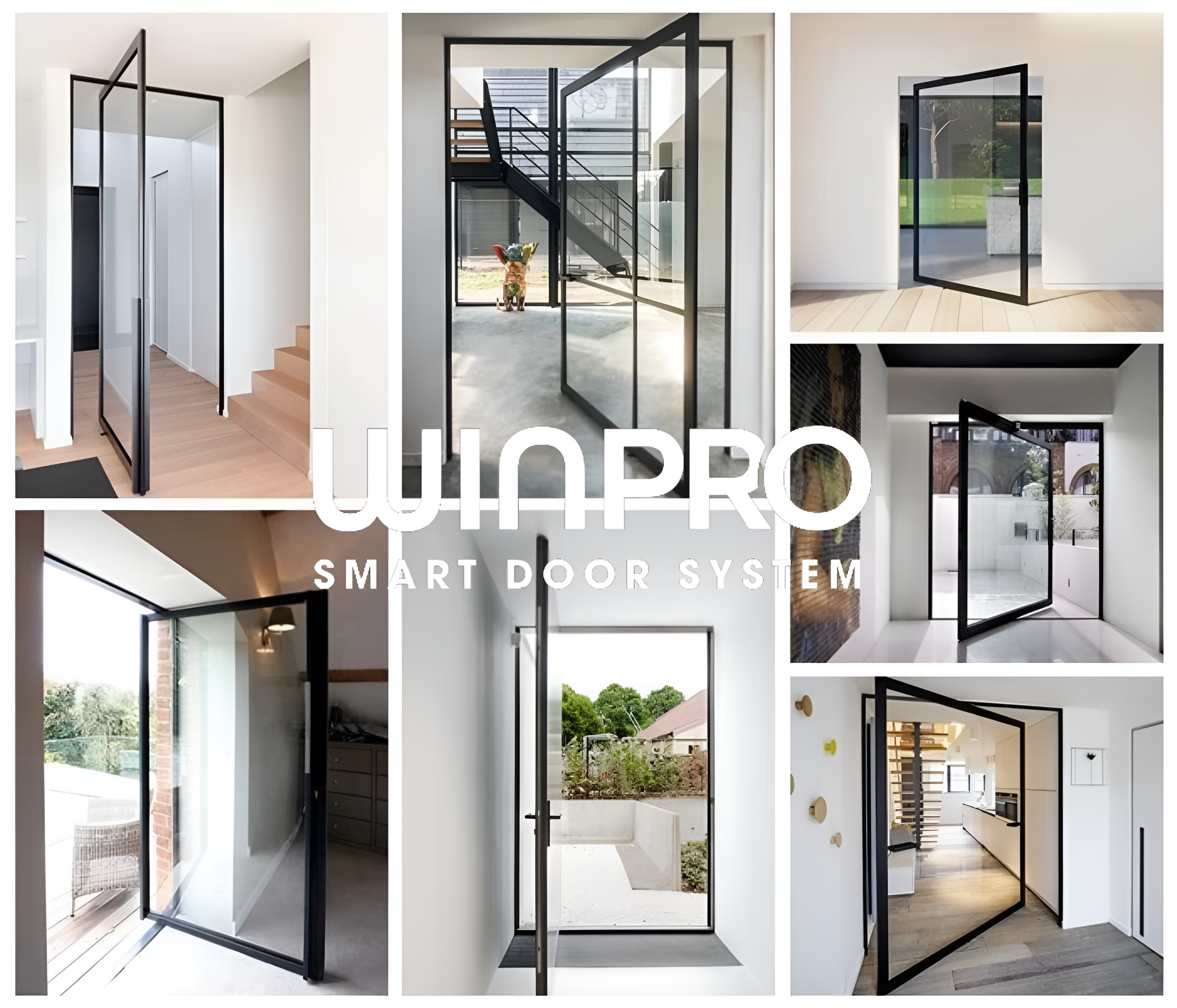 Xu hướng Cửa Kính trục xoay - Điểm nhấn sang trọng cho không gian nhà bạn