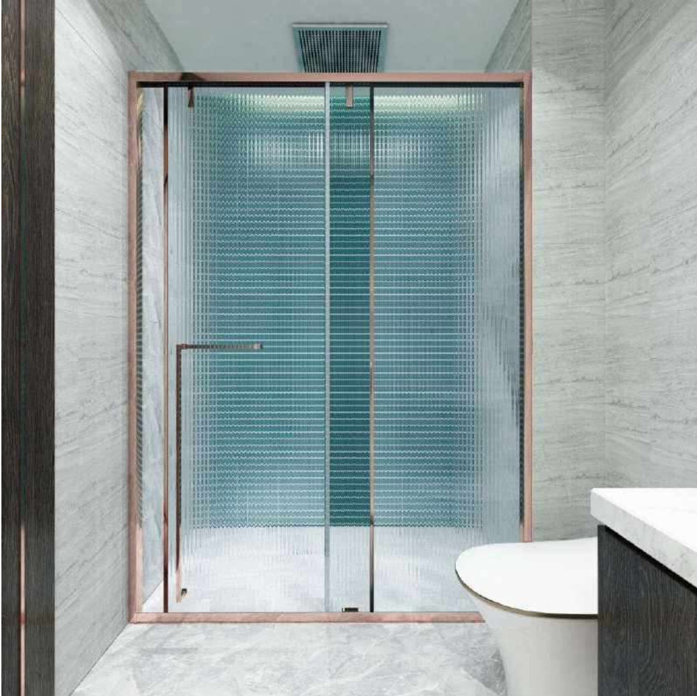 Phòng Tắm Kính 180 Độ Cửa Lùa – Sự Lựa Chọn Tinh Tế Cho Không Gian Hiện Đại