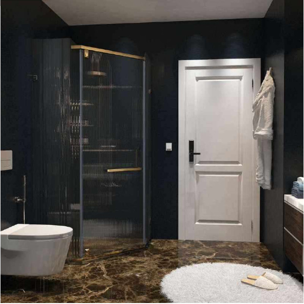 PHÒNG TẮM GÓC 135° BLTX THANH INOX